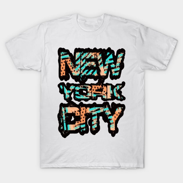 New York City T-Shirt by Vitalitee